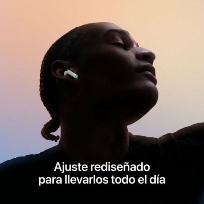 Безжични слушалки Apple AirPods бели-3