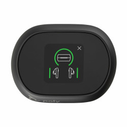 Безжични слушалки с микрофон In-ear Черни