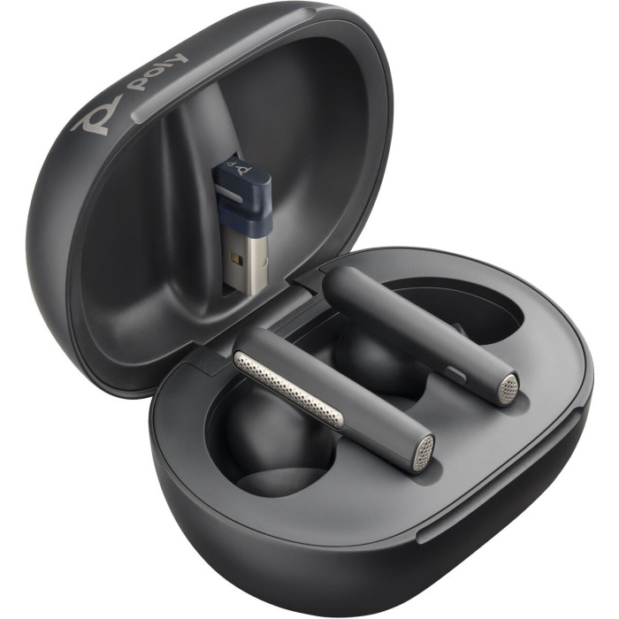 Безжични слушалки с микрофон In-ear Черни-2