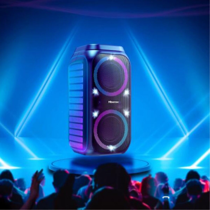 Преносими Bluetooth колонки черни-2