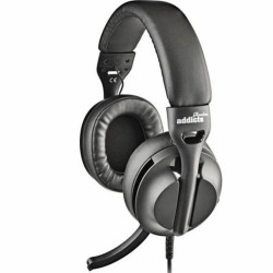 Слушалки с USB-C, черни