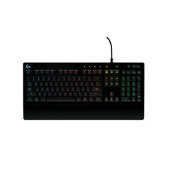 Геймърска клавиатура Logitech черна QWERTY
